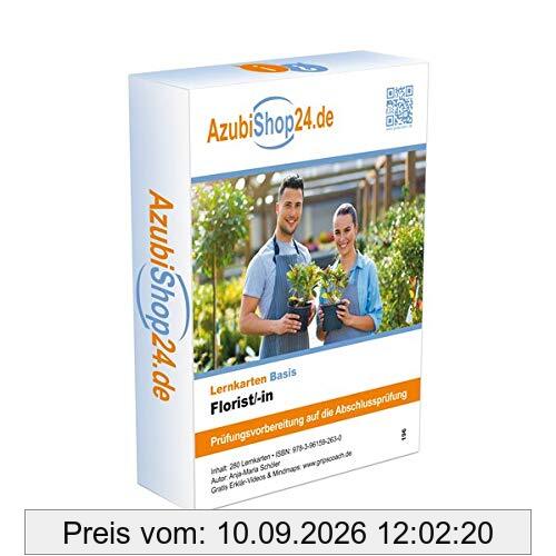 Lernkarten Florist/-in Prüfung Prüfungsvorbereitung: Prüfung Florist/-in Prüfungsvorbereitung Ausbildung