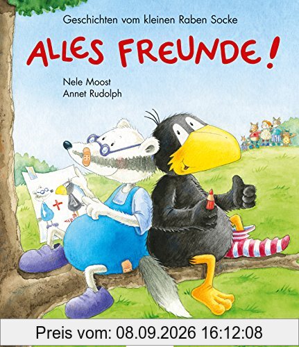 Kleiner Rabe Socke: Alles Freunde!, Geschichten vom kleinen Raben Socke