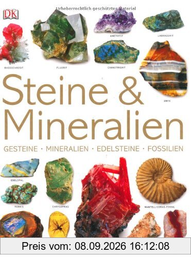 Steine & Mineralien: Gesteine, Mineralien, Edelsteine, Fossilien