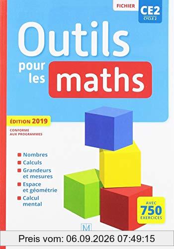 Outils pour les maths CE2, cycle 2 : fichier : avec 750 exercices