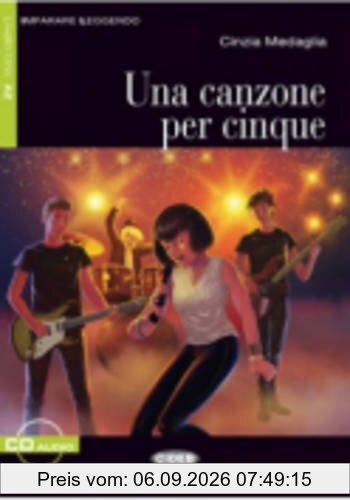 Una Canzone Per Cinque [With CD (Audio)] (Imparare Leggendo)