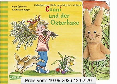 Conni-Bilderbücher: Conni und der Osterhase: Pappenbuch mit Fingerpuppe