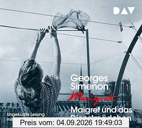 Maigret und das Dienstmädchen: 25. Fall. Ungekürzte Lesung mit Walter Kreye (4 CDs)