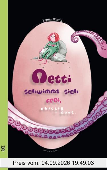 Netti schwimmt sich frei, chillig + cool.