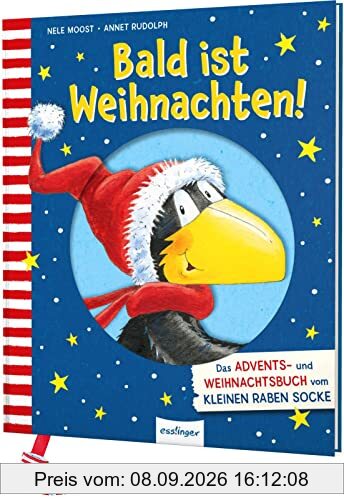 Der kleine Rabe Socke: Bald ist Weihnachten!: Das Advents- und Weihnachtsbuch vom kleinen Raben Socke