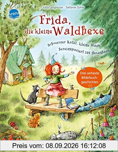 Frida, die kleine Waldhexe. Schwarzer Kater, kleine Maus, hereinspaziert ins Hexenhaus! Drei verhexte Bilderbuchgeschichten