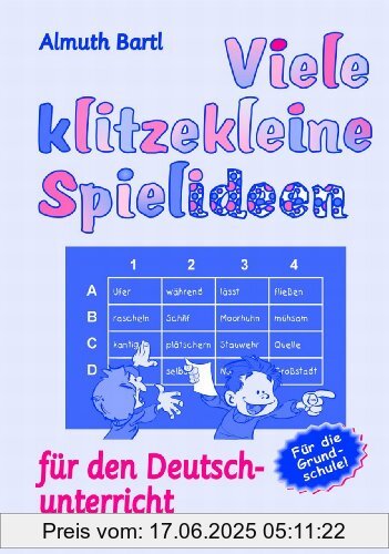 Binding : Taschenbuch, Edition : 3, Label : Auer Verlag in der Aap Lehrerfachverlage Gmbh, Publisher : Auer Verlag in der Aap Lehrerfachverlage Gmbh, medium : Taschenbuch, numberOfPages : 64, publicationDate : 2013-06-11, authors : Almuth Bartl, languages : german, ISBN : 3403042502