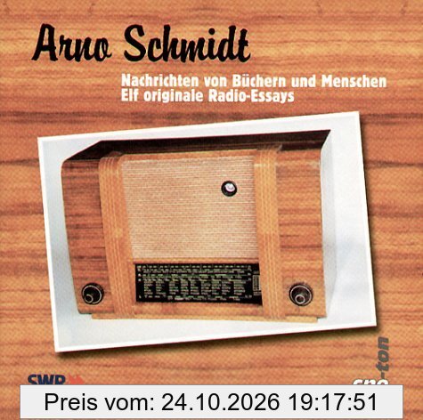 Nachrichten von Büchern und Menschen 1. 12 CDs: Elf originale Radio-Essays