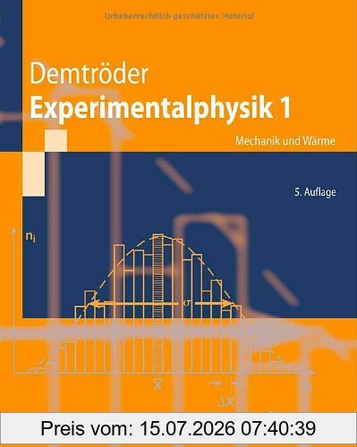 Wolfgang Demtröder Experimentalphysik 1, Mechanik Und Wärme (Springer-Lehrbuch)