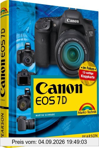 Canon EOS 7D - mit 12-seitiger Klappkarte