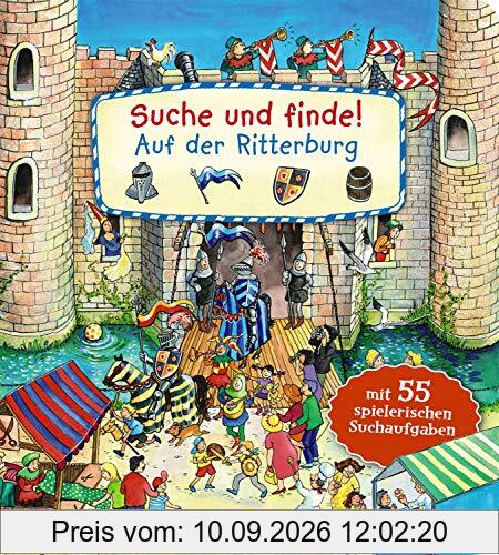 Suche und finde! - Auf der Ritterburg: Mit 55 spielerischen Suchaufgaben