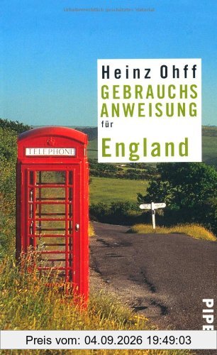 Gebrauchsanweisung für England