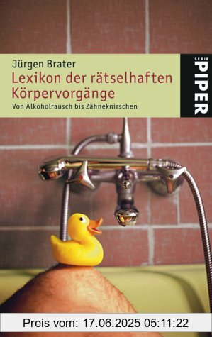 Binding : Taschenbuch, Edition : 8., Aufl., Label : Piper Taschenbuch, Publisher : Piper Taschenbuch, medium : Taschenbuch, numberOfPages : 464, publicationDate : 2008-02-01, authors : Jürgen Brater, languages : german, ISBN : 3492239404