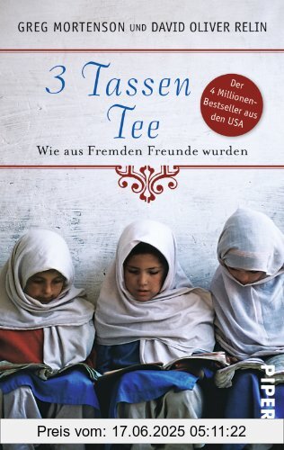 Binding : Taschenbuch, Edition : 3, Label : Piper Taschenbuch, Publisher : Piper Taschenbuch, medium : Taschenbuch, numberOfPages : 448, publicationDate : 2011-07-01, authors : Greg Mortenson, Relin, David Oliver, translators : Karin Dufner, languages : german, ISBN : 3492272509