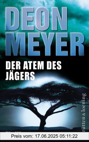 Binding : Gebundene Ausgabe, Edition : 1., Label : Rütten & Loening, Publisher : Rütten & Loening, medium : Gebundene Ausgabe, numberOfPages : 428, publicationDate : 2007-01-01, authors : Deon Meyer, translators : Ulrich Hoffmann, languages : german, ISBN : 3352007462