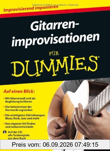 Gitarrenimprovisationen für Dummies (Fur Dummies)