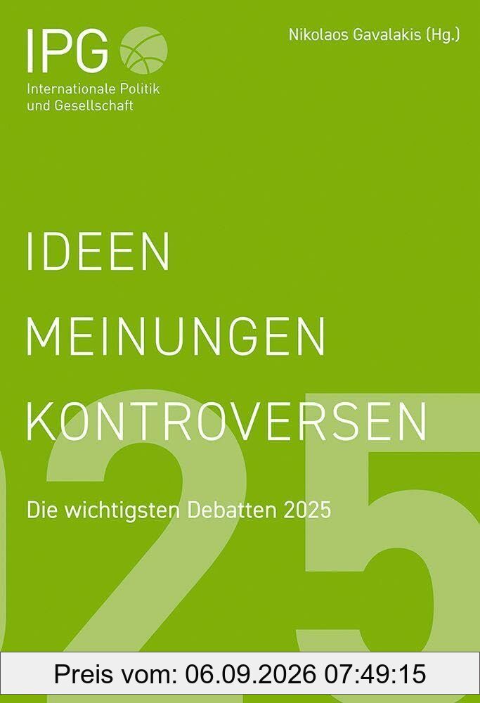Ideen Meinungen Kontroversen