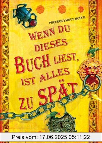 Binding : Gebundene Ausgabe, Label : Arena, Publisher : Arena, medium : Gebundene Ausgabe, numberOfPages : 349, publicationDate : 2010-01-01, authors : Pseudonymous Bosch, translators : Petra Koob-Pawis, languages : german, ISBN : 3401062573