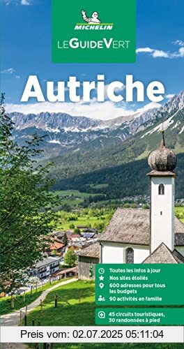 Die Buchhandlung in Oelde hat das Buch Michelin Le Guide Vert Autriche (MICHELIN Grüne Reiseführer)