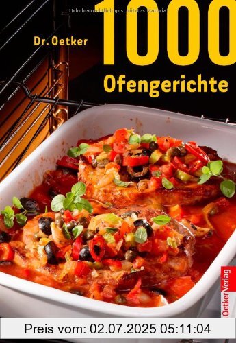 Die Buchhandlung in Oelde hat das Buch 1000 Ofengerichte