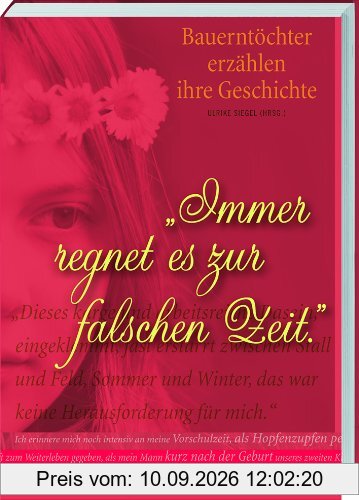 Immer regnet es zur falschen Zeit: Bauerntöchter erzählen ihre Geschichte