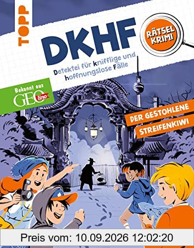 DKHF Rätselkrimi - Der gestohlene Streifenkiwi