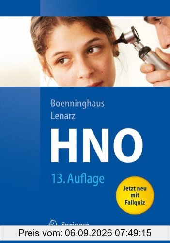 Hals-Nasen-Ohren-Heilkunde (Springer-Lehrbuch)