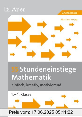 Binding : Broschiert, Edition : 1, Label : Auer Verlag, Publisher : Auer Verlag, medium : Broschiert, numberOfPages : 64, publicationDate : 2011-06-28, authors : Martina Knipp, languages : german, ISBN : 3403067017