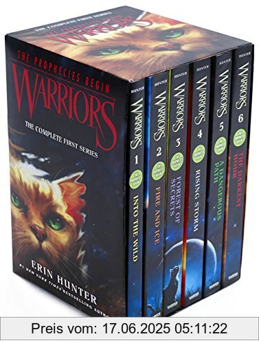 Binding : Taschenbuch, Edition : Box Rep, Label : HarperCollins, Publisher : HarperCollins, PackageQuantity : 1, medium : Taschenbuch, numberOfPages : 2112, publicationDate : 2015-03-17, releaseDate : 2015-03-17, authors : Erin Hunter, languages : english, ISBN : 0062367145