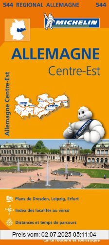 Die Buchhandlung in Oelde hat das Buch ALLEMAGNE C - E / C - O DUITSLAND 11544 CARTE ' REGIONAL ' MICHELIN KAART