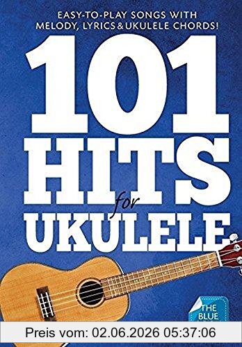 Music Sales Own 101 Hits For Ukulele (Blue Book), Noten, Songbook Für Ukulele