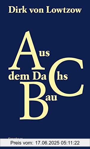 Brand : Kiepenheuer & Witsch, Binding : Gebundene Ausgabe, Label : Kiepenheuer&Witsch, Publisher : Kiepenheuer&Witsch, medium : Gebundene Ausgabe, numberOfPages : 192, publicationDate : 2019-02-14, authors : Lowtzow, Dirk von, ISBN : 3462050796