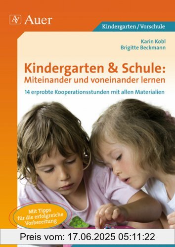 Binding : Broschiert, Edition : 1, Label : Auer, Publisher : Auer, medium : Broschiert, numberOfPages : 120, publicationDate : 2010-12-07, authors : Brigitte Beckmann, Karin Kobl, languages : german, ISBN : 3403065529