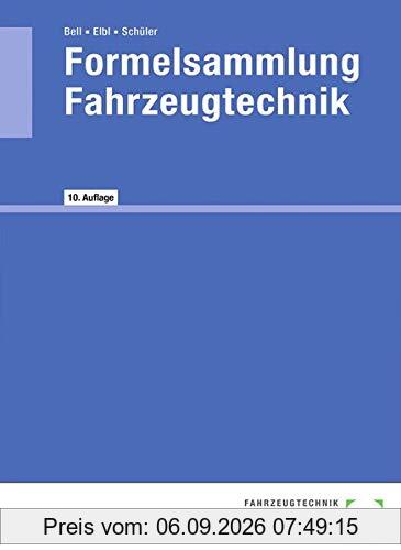 Formelsammlung Fahrzeugtechnik
