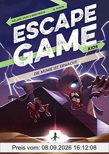 Escape Game Kids - Die Mumie ist erwacht: Escape Game-Buch zum Miträtseln für Kinder ab 9 Jahre