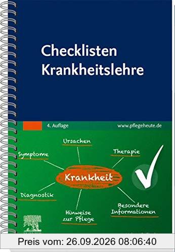 Checklisten Krankheitslehre