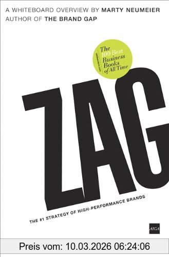 Marty Neumeier Zag, The Number One Strategy Of High-performance Brands