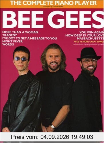 The Complete Piano Player: Bee Gees (Album): Noten für Gesang, Klavier (Gitarre)