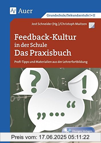 Binding : Broschiert, Edition : 1, Label : Auer Verlag in der AAP Lehrerfachverlage GmbH, Publisher : Auer Verlag in der AAP Lehrerfachverlage GmbH, medium : Broschiert, numberOfPages : 92, publicationDate : 2015-06-09, authors : Christoph Maitzen, publishers : Jost Schneider, languages : german, ISBN : 3403077098