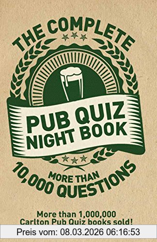 Roy Preston The Complete Pub Quiz Book, More Than 10, 000 Questions