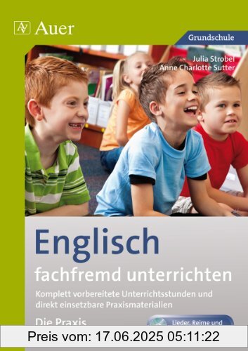 Binding : Broschiert, Edition : 1, Label : Auer Verlag in der AAP Lehrerfachverlage GmbH, Publisher : Auer Verlag in der AAP Lehrerfachverlage GmbH, medium : Broschiert, numberOfPages : 128, publicationDate : 2013-02-12, authors : Sutter, Anne Charlotte, Julia Strobel, languages : german, ISBN : 3403069788