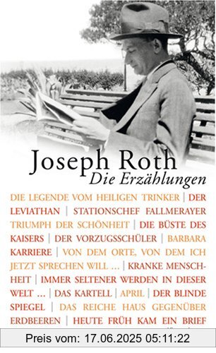 Binding : Gebundene Ausgabe, Edition : 4, Label : Kiepenheuer&Witsch, Publisher : Kiepenheuer&Witsch, medium : Gebundene Ausgabe, numberOfPages : 400, publicationDate : 2008-02-19, authors : Joseph Roth, languages : german, ISBN : 3462039717