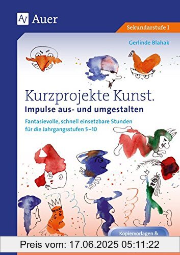 Binding : Broschiert, Edition : 1, Label : Auer Verlag in der AAP Lehrerfachverlage GmbH, Publisher : Auer Verlag in der AAP Lehrerfachverlage GmbH, medium : Broschiert, numberOfPages : 72, publicationDate : 2017-04-04, authors : Gerlinde Blahak, languages : german, ISBN : 3403079007