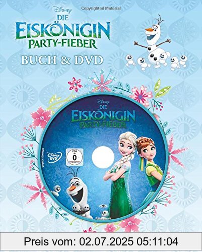 Die Buchhandlung in Oelde hat das Buch Disney - Die Eiskönigin - Party-Fieber - Buch mit DVD