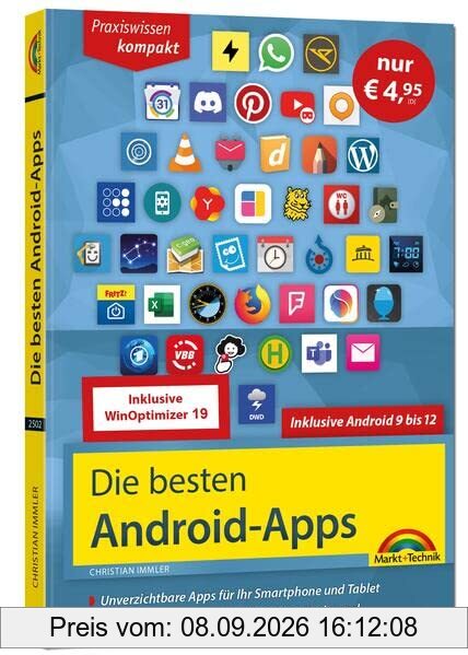 Die besten Android-Apps: Für dein Smartphone und Tablet - aktuell zu Android 12, 11, 10 und 9: Unverzichtbare Apps für Ihr Smartphone und Tablet - Sonderausgabe inkl. WinOptimizer 19