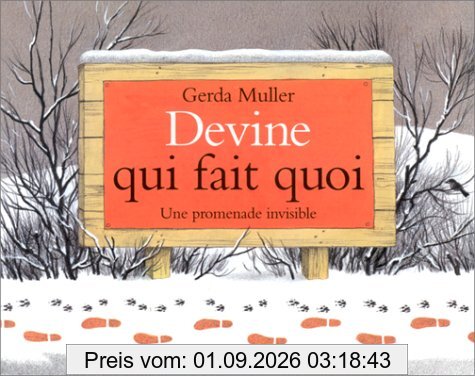 Devine qui fait quoi : une promenade invisible