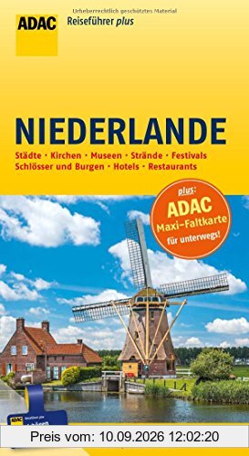 ADAC Reiseführer plus Niederlande: mit Maxi-Faltkarte zum Herausnehmen