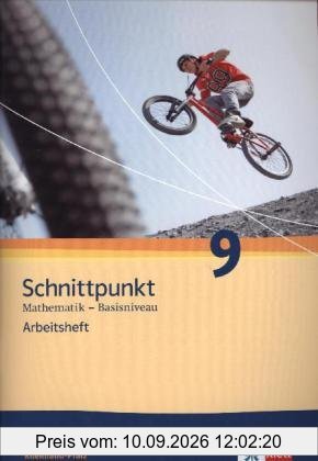 Schnittpunkt Mathematik - Ausgabe für Rheinland-Pfalz. Neubearbeitung / Arbeitsheft plus Lösungsheft Basisniveau 9. Schuljahr