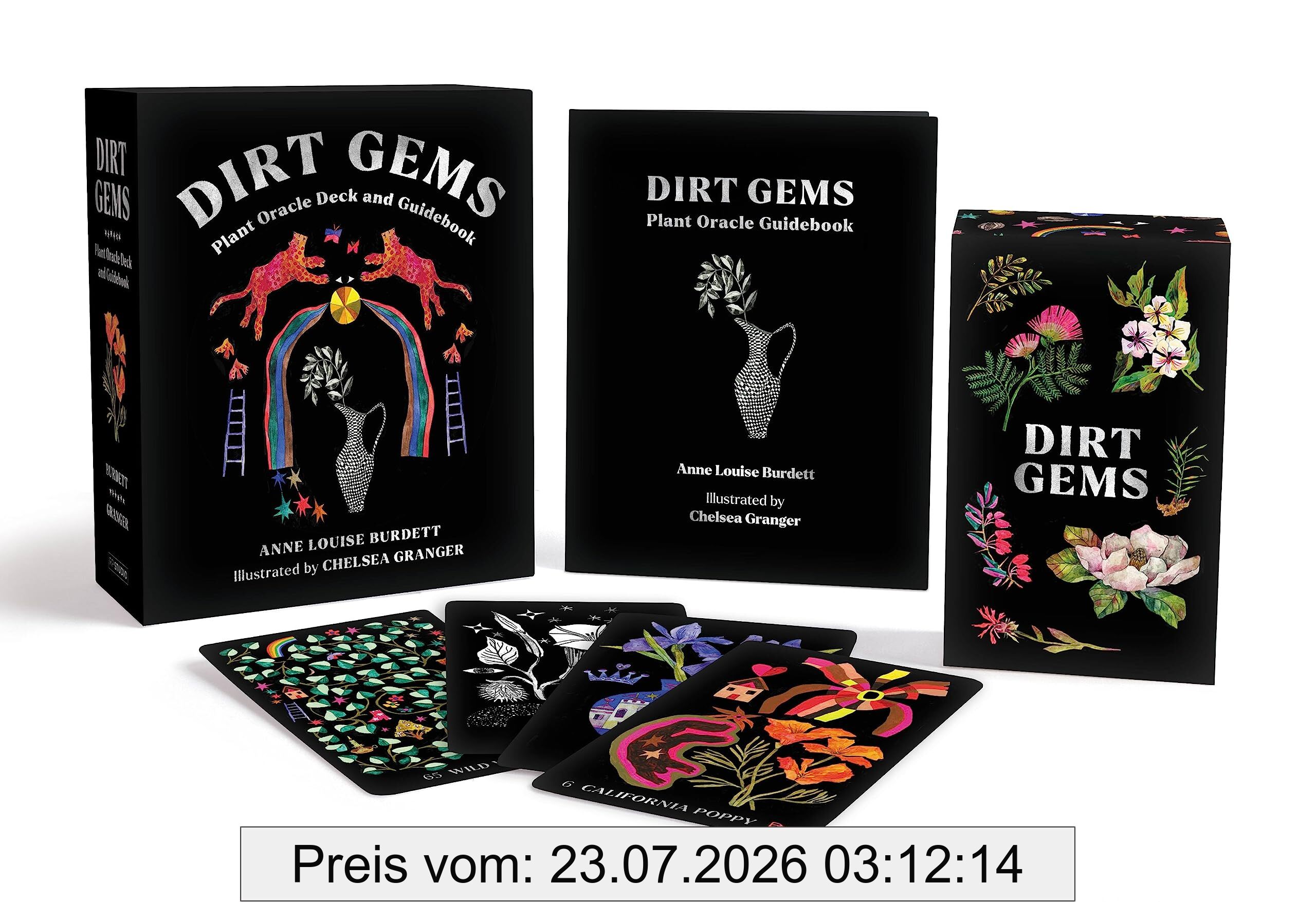 Burdett, Anne Louise Dirt Gems, Plant Oracle Deck And Guidebook (Rp Studio)