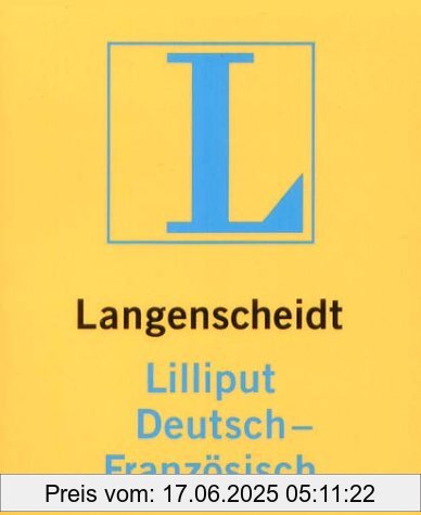 Binding : Taschenbuch, Label : Langenscheidt, Mchn., Publisher : Langenscheidt, Mchn., medium : Taschenbuch, numberOfPages : 480, publicationDate : 1999-03-23, authors : unbekannt, languages : german, french, ISBN : 3468200846